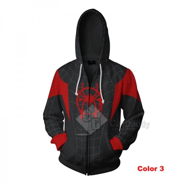 Spider-Man Peter Benjamin Parker 3D Printed Zipper Hoodie