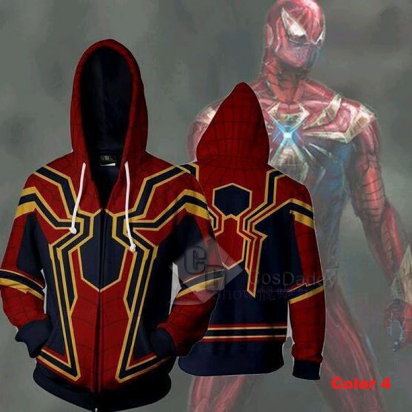 Spider-Man Peter Benjamin Parker 3D Printed Hoodie Sweatshirt