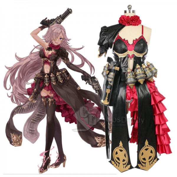 SINoALICE Cinderella Dress For Girls Cosplay Costu...