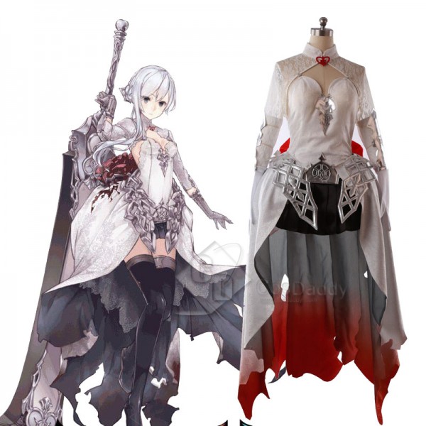 SINoALICE Snow White Dress Cosplay Costume