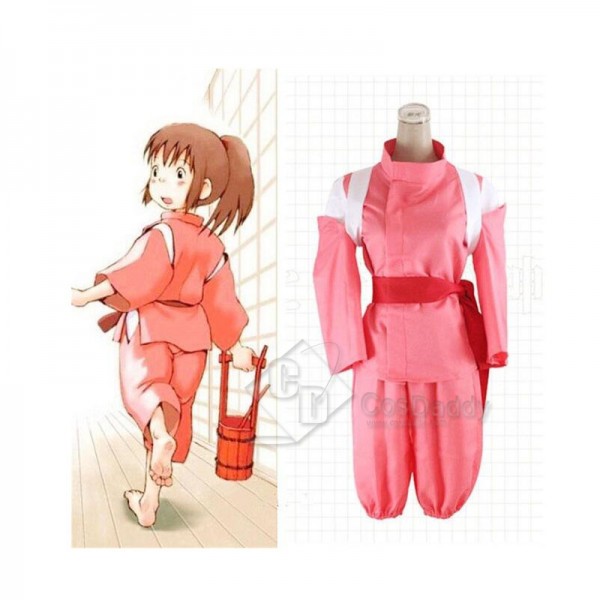 Spirited Away Ogino Chihiro Cosplay Costume