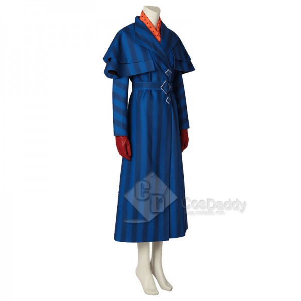 2018 Movie Mary Poppins Returns Mary Poppins 2 Mary Poppins Cosplay Costume