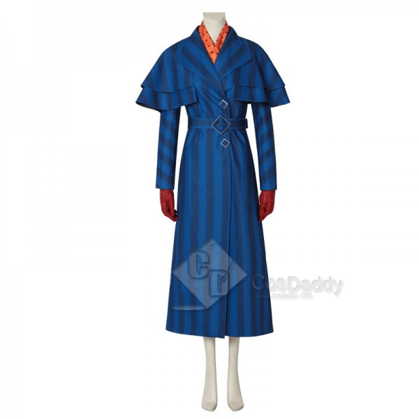 2018 Movie Mary Poppins Returns Mary Poppins 2 Mary Poppins Cosplay Costume