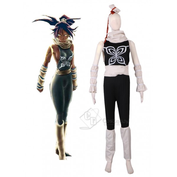 BLEACH Shihouin Yoruichi Fighting Uniform Jumpsuit...
