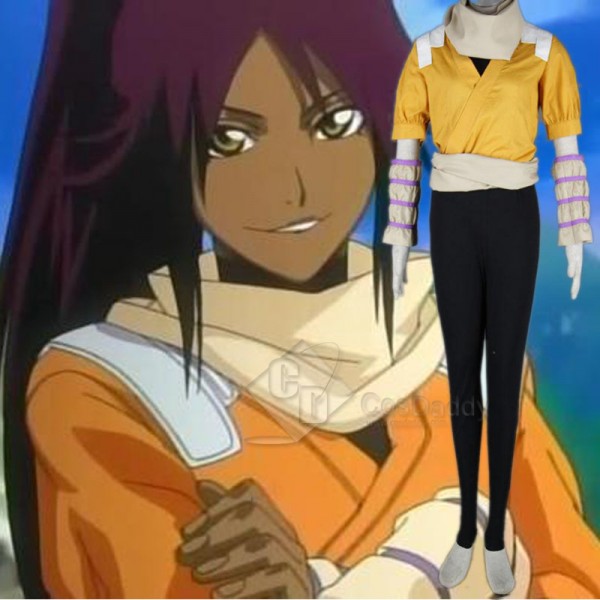 BLEACH Shihouin Yoruichi Cosplay Costume