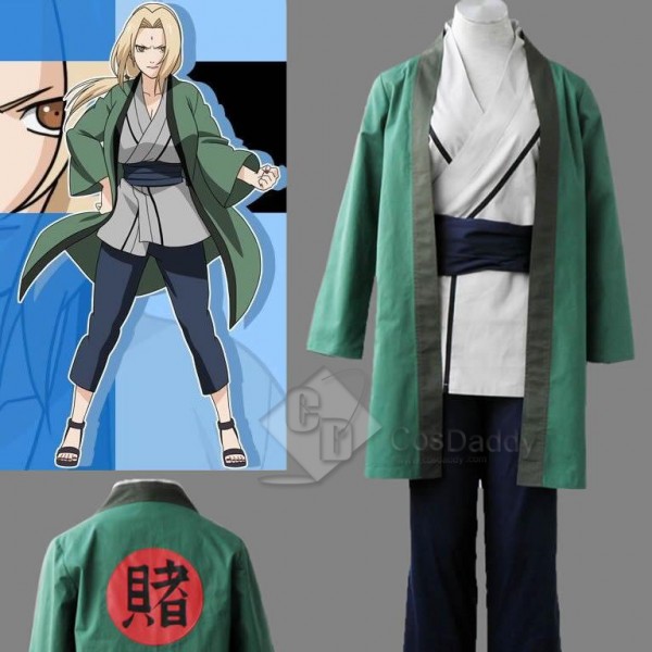 NARUTO Tsunade Cosplay Costume