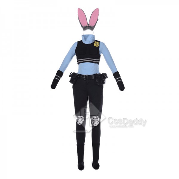 Zootopia Movie Rabbit Judy Hopps Cosplay Costume