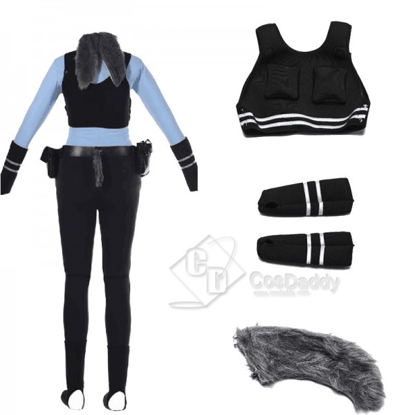 Zootopia Movie Rabbit Judy Hopps Cosplay Costume