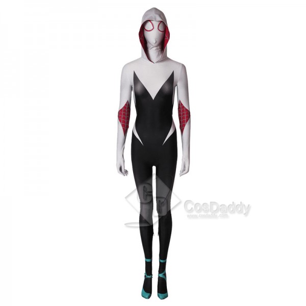 Spider-Man Into the Spider-Verse Spiderman Gwen Stacy Cosplay Costume