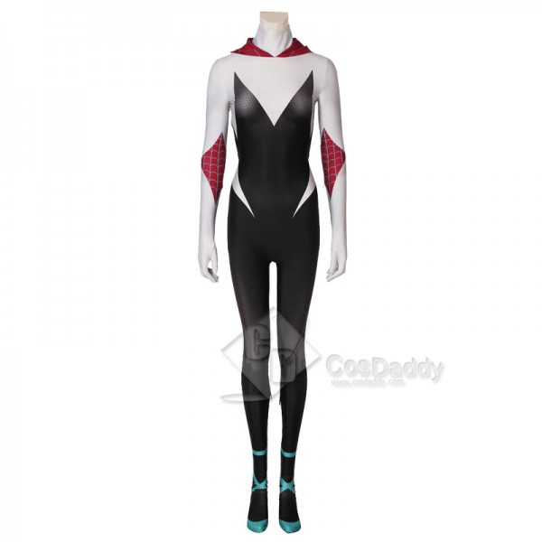 Spider-Man Into the Spider-Verse Spiderman Gwen Stacy Cosplay Costume