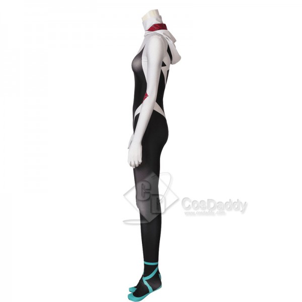 Spider-Man Into the Spider-Verse Spiderman Gwen Stacy Cosplay Costume