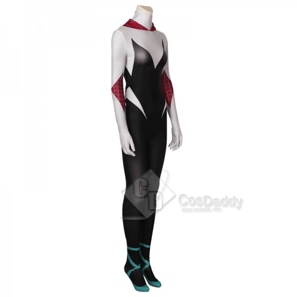 Spider-Man Into the Spider-Verse Spiderman Gwen Stacy Cosplay Costume