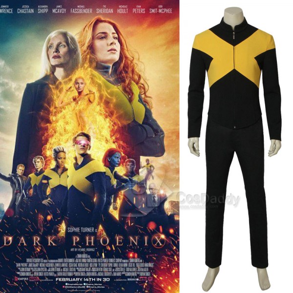 X-Men: Dark Phoenix Cyclops Scott Summers Cosplay Costume