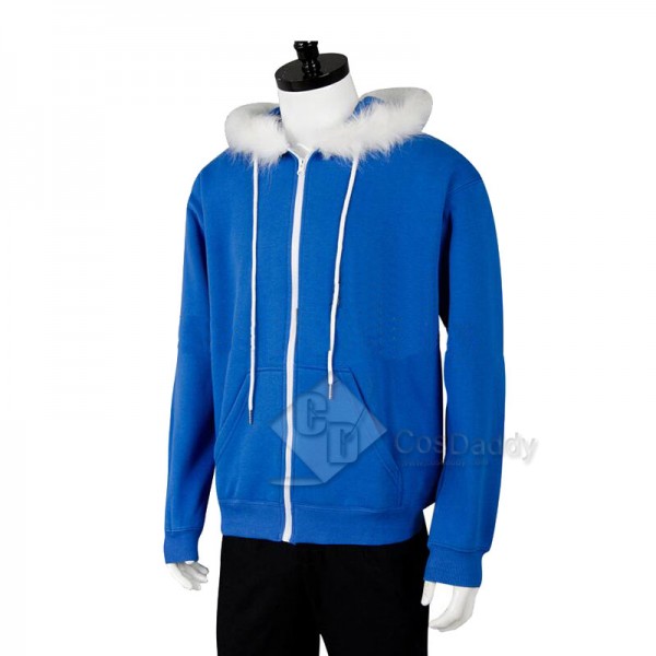 Undertale Sans Jacket Hoodie Sweatshirt Cosplay Costume