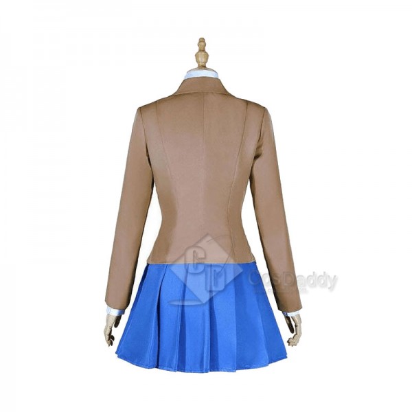 Doki Doki Literature Club Uniform Sayori Yuri Natsuki Monika Cosplay Costume