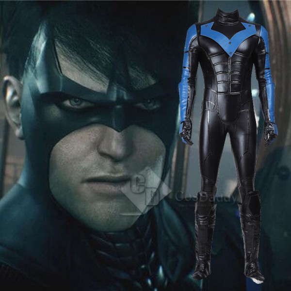 DC Superhero Nightwing Cosplay Costume