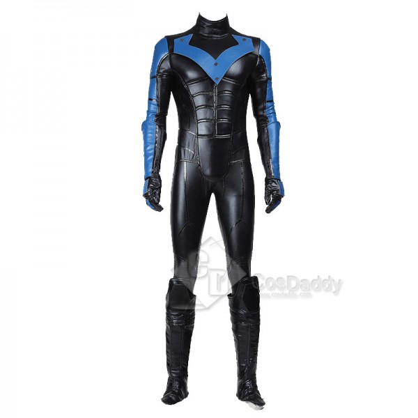 DC Superhero Nightwing Cosplay Costume