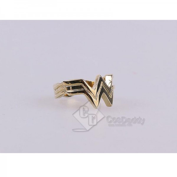 DC Wonder Woman Accessories Movie Props Zinc Alloy Ring
