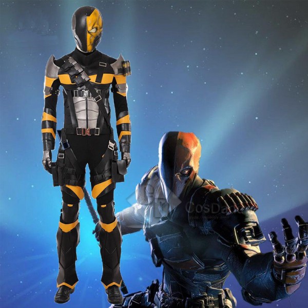 DC Deathstroke Terminator Slade Joseph Wilson Cosplay Costume