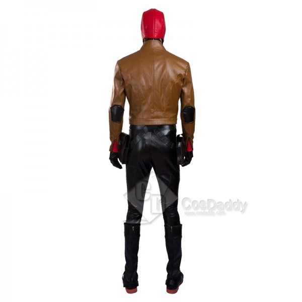 DC Comics Batman Red Hood Robin Jason Todd Cosplay Costume