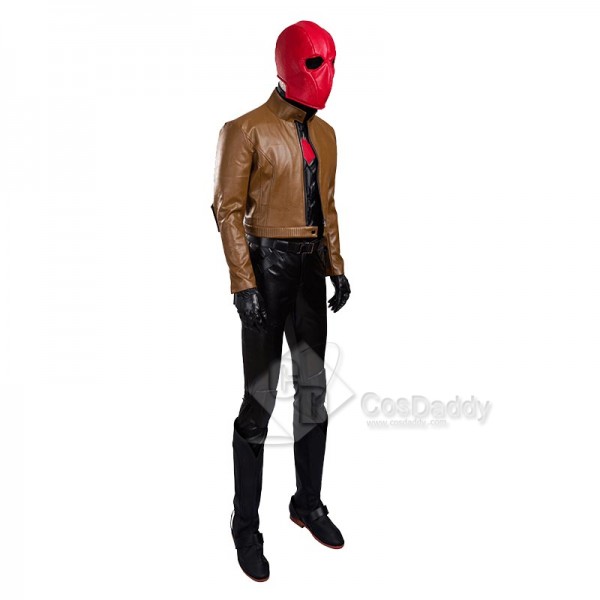 DC Comics Batman Red Hood Robin Jason Todd Cosplay Costume