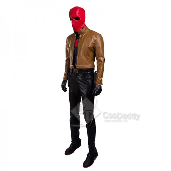 DC Comics Batman Red Hood Robin Jason Todd Cosplay Costume