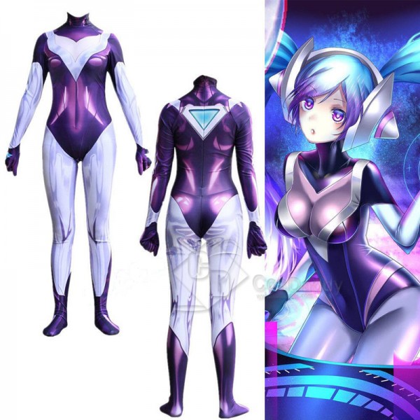 Riot Games League of Legends lol DJ Sona Ethereal Jumpsuit Cosplay Costume