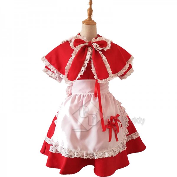 LOL League of Legends Annie Little Red Riding Hood Cosplay Costume