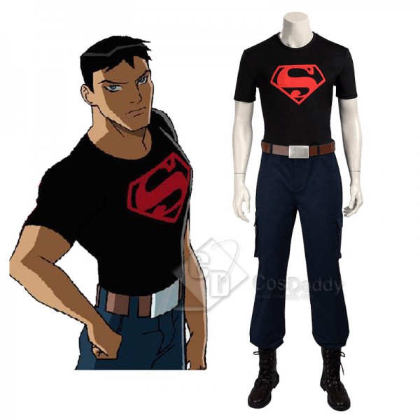 Young Justice Superboy Cosplay Costume