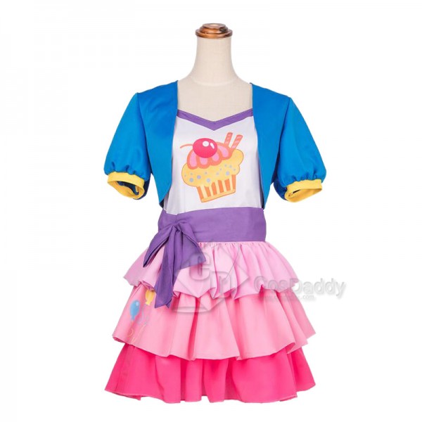 My Little Pony: The Movie Pinkie Pie Jacket Dress Cosplay Costume