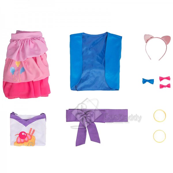 My Little Pony: The Movie Pinkie Pie Jacket Dress Cosplay Costume