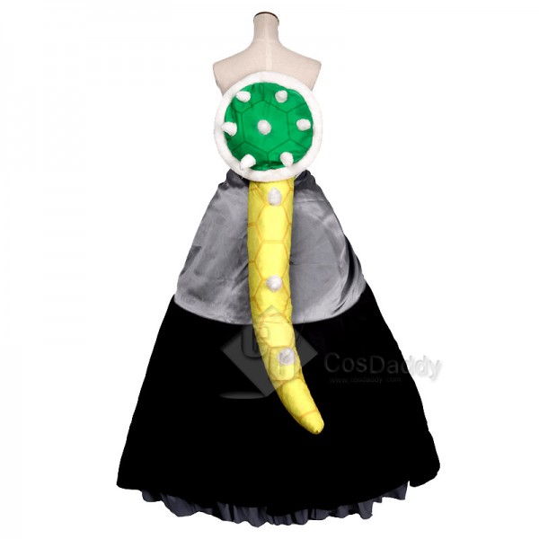 Super Mario Bowser Koopa Bowsette Koopa-hime Dress Party Cosplay costume