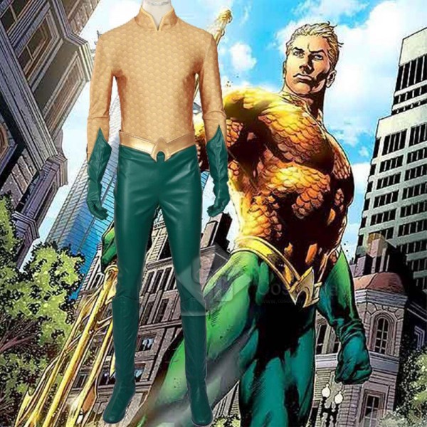 Justice League Aquaman Cosplay Costume