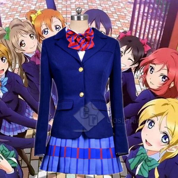 LoveLive Love Live Honoka Kousaka Girls School Uniform Suit Blazer Skirt Cosplay Costume