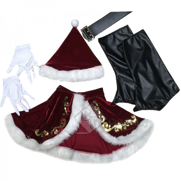 Men's Christmas Santa Claus Party Cosplay Costume