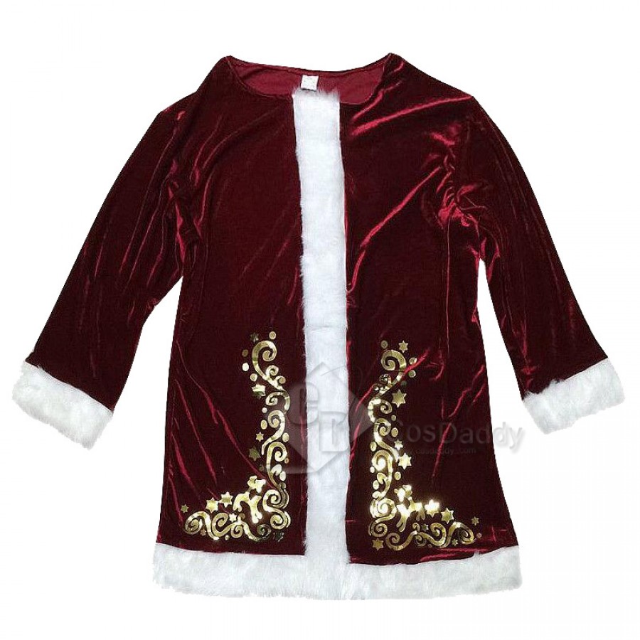 Men's Christmas Santa Claus Party Cosplay Costume