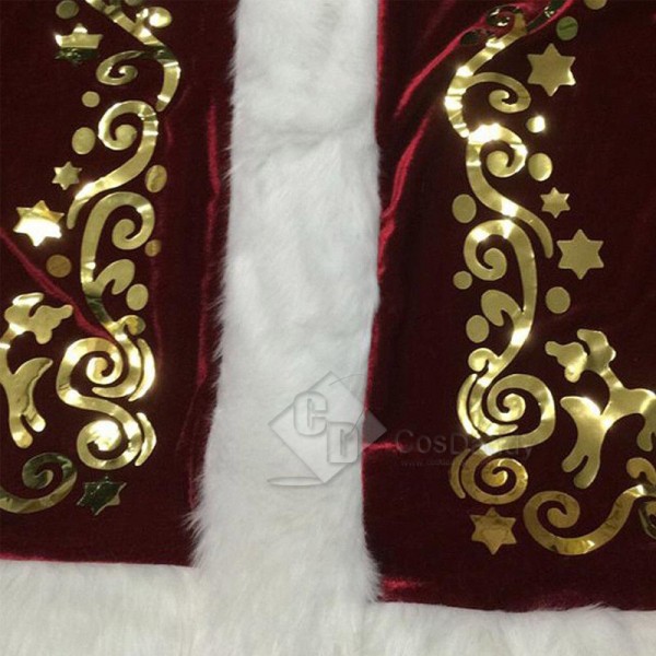 Men's Christmas Santa Claus Party Cosplay Costume