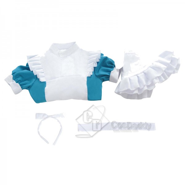 Sword Art Online Alicization Alice Maid Apron Dress Cosplay Costume