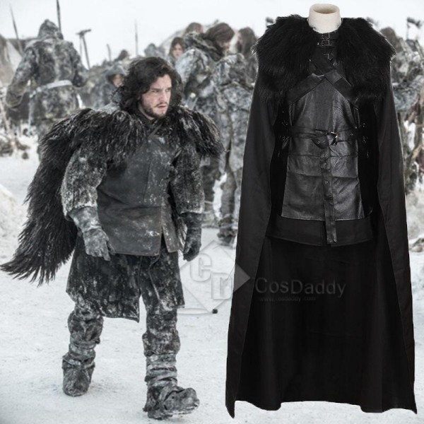 Game of Thrones 5 Jon Snow Cosplay Costume