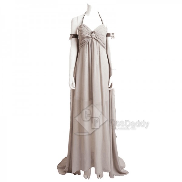 Game of Thrones Daenerys Targaryen Party Long Dress Cospaly Costume