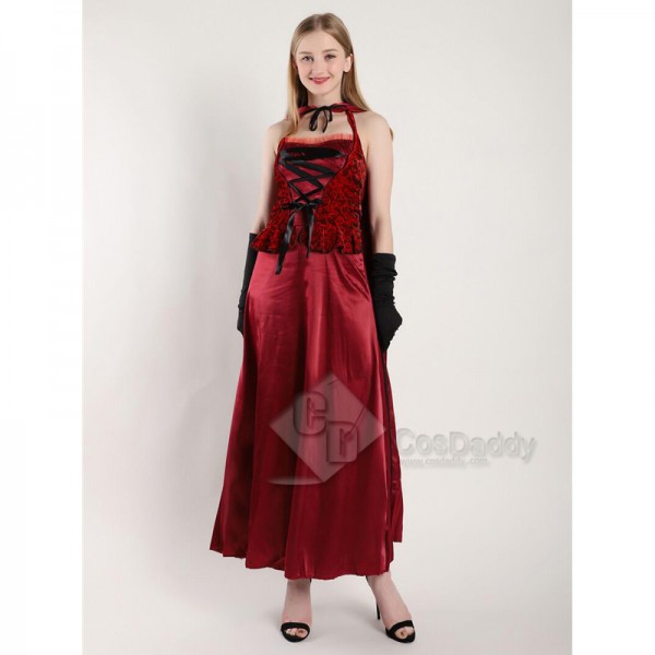 Women's Christmas Costume Little Red Riding Hood Party Costume