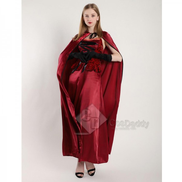 Women's Christmas Costume Little Red Riding Hood Party Costume