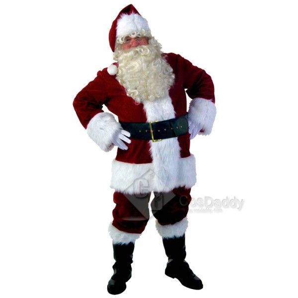 Men's Christmas Santa Claus Party Costume