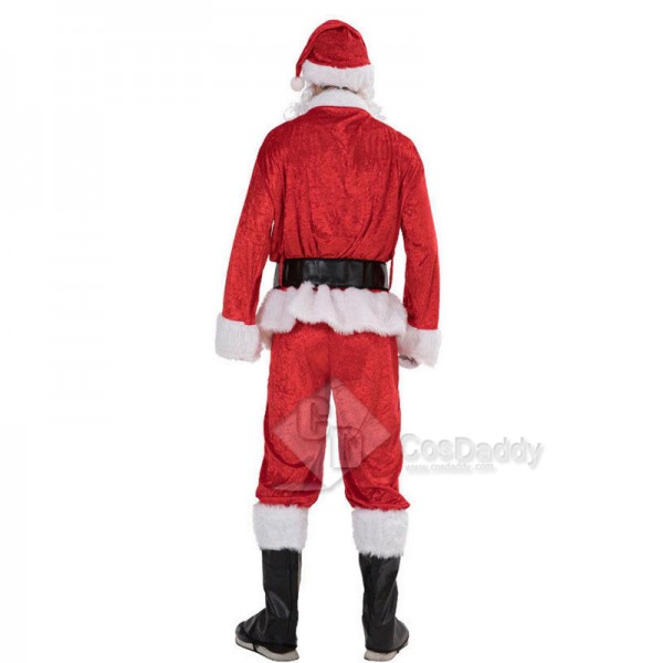 Christmas Santa Claus  Adult Men Suits Costume