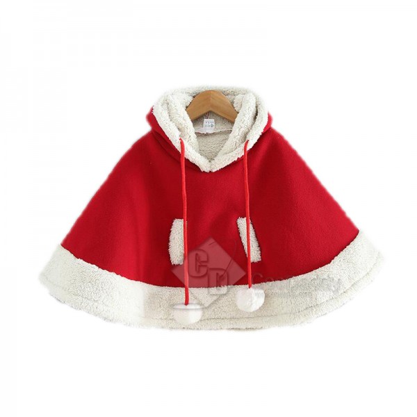 Christmas Reindeer Fancy Cloak Kids Outfit Costume