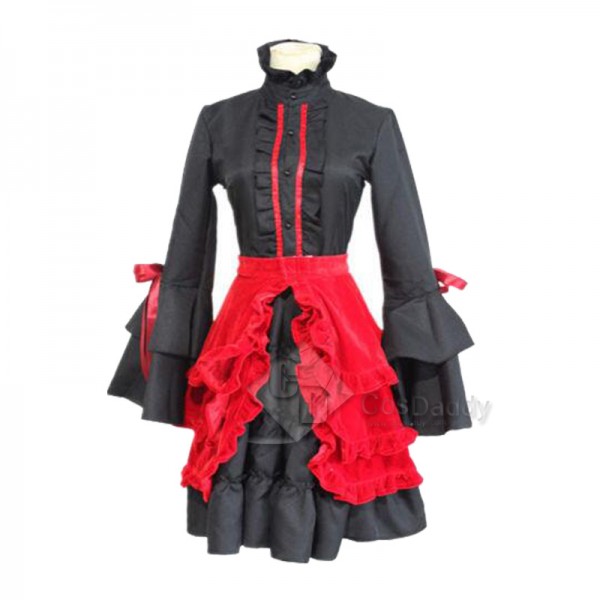 K RETURN OF KINGS 2nd Second Kushina Anna Lolita Dress Cosplay Costume