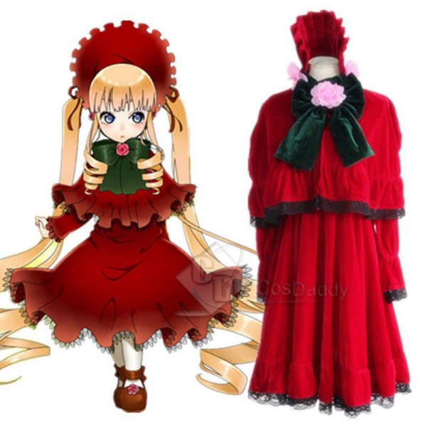 Rozen Maiden Shin ku Reiner Rubin Lolita Dress Cosplay Costume