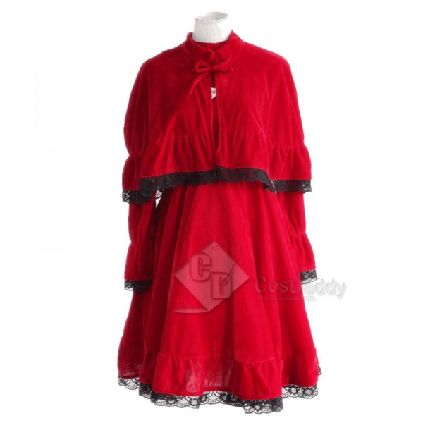 Rozen Maiden Shin ku Reiner Rubin Lolita Dress Cosplay Costume