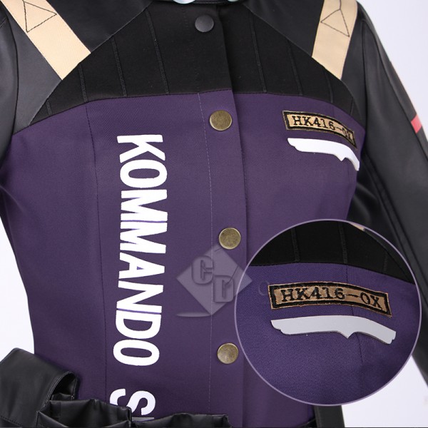 Girls Frontline HK416 Cosplay Costume