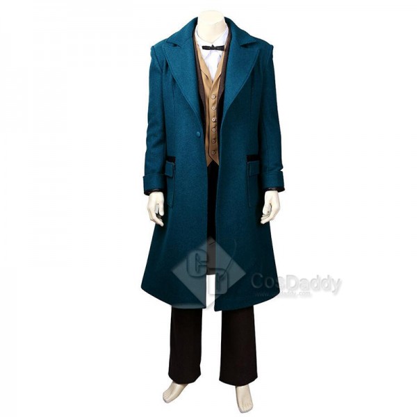 Fantastic Beasts The Crimes of Grindelwald Newt Scamander Cosplay Costume